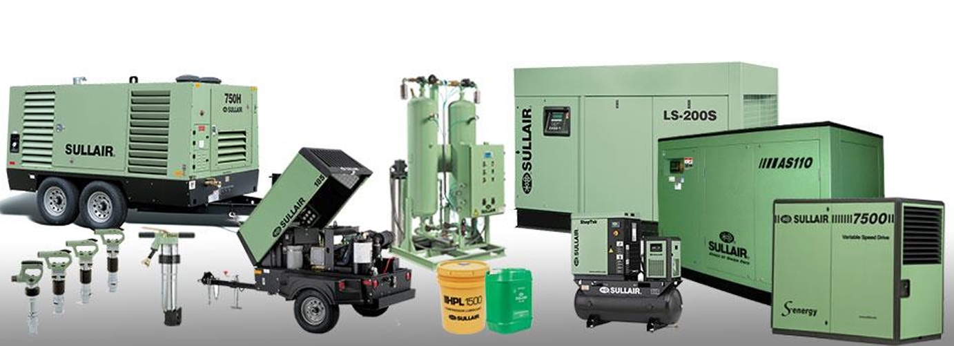 Industrial compressed air infrastructure